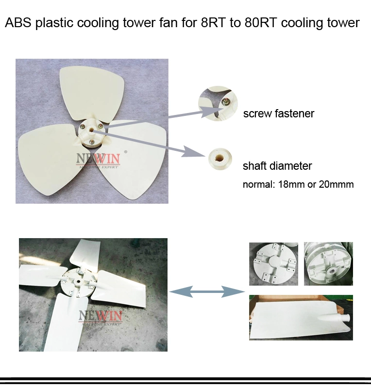 Cooling Tower Fan ABS/ FRP/ Aluminium Alloy Material